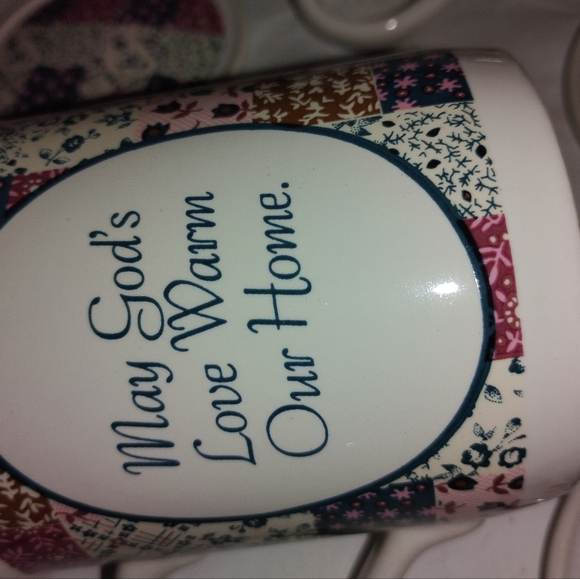 Rare Set Of 3 Different House Of Lloyd 1988 Quilt Mugs W/lids - Picture 5 of 9